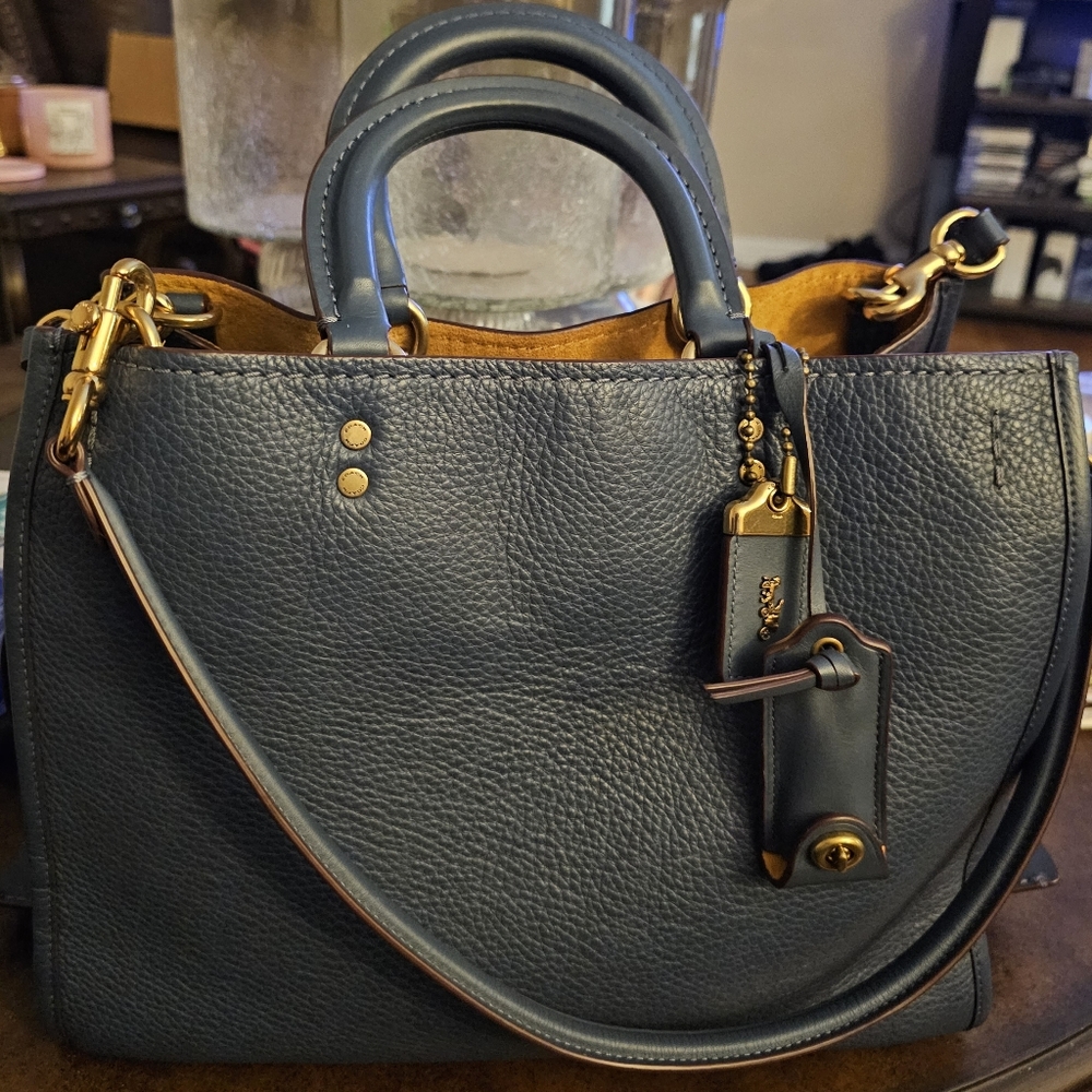 EUC Coach Rogue 30 Dark Denim 2nd gen